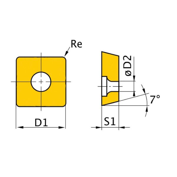 HM-Ersatzwendeplatten Optimum ISO SCMT060204